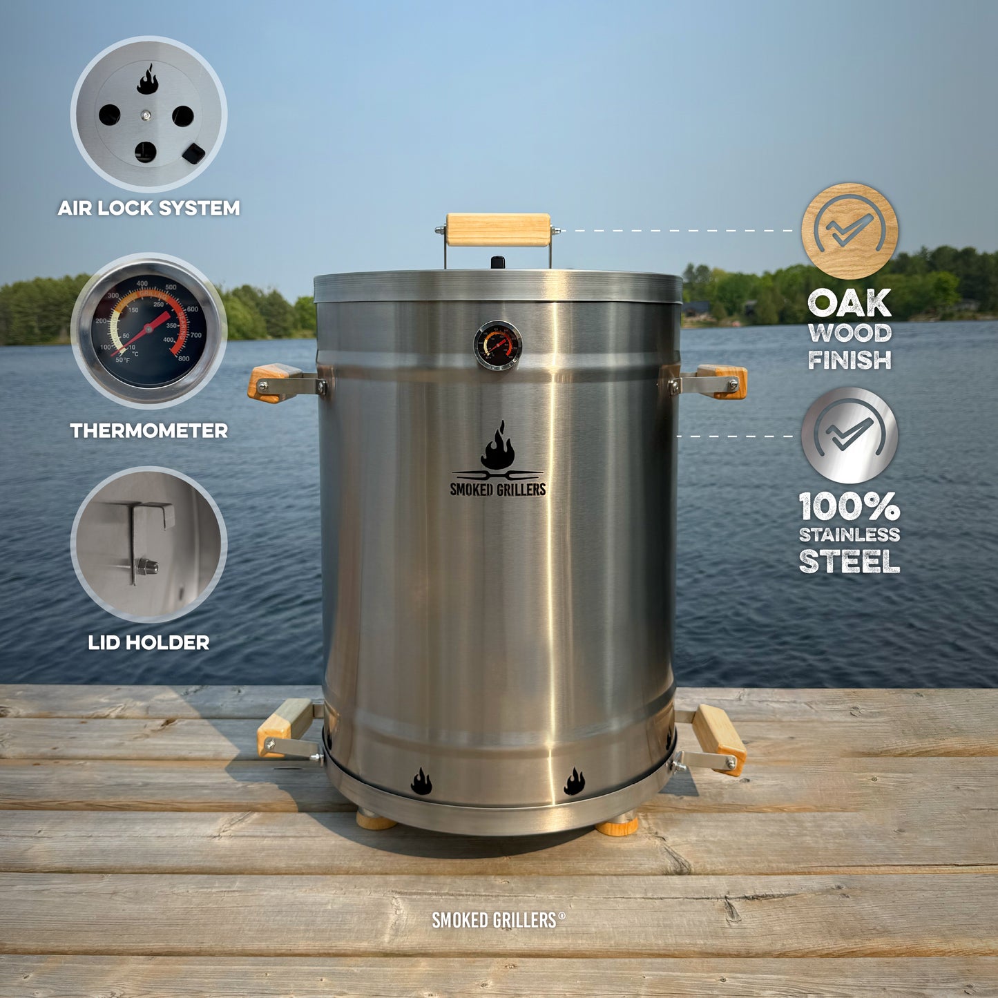 Large Barrel Full Combo (35 Pounds-Capacity)