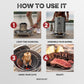 Barrel Smoker & Barril Asador Ahumador  - (Small/Pequeño)