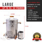 Barrel Smoker & Barril Asador Ahumador - (Large/Grande)