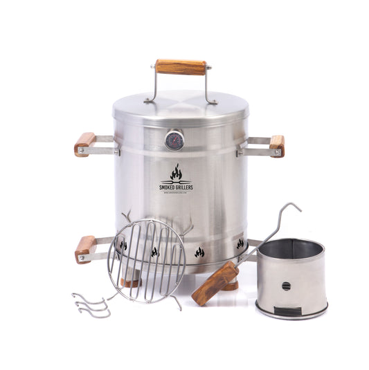 Barrel Smoker & Barril Asador Ahumador  - (Small/Pequeño)